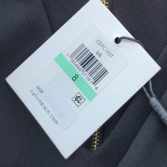 Calvin Klein Womens Cold Shoulders Sheath Dress - Picture 5 of 8